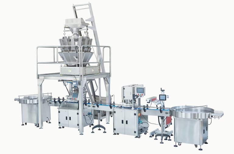 Automatic Candy Plastic Can Packaging Line