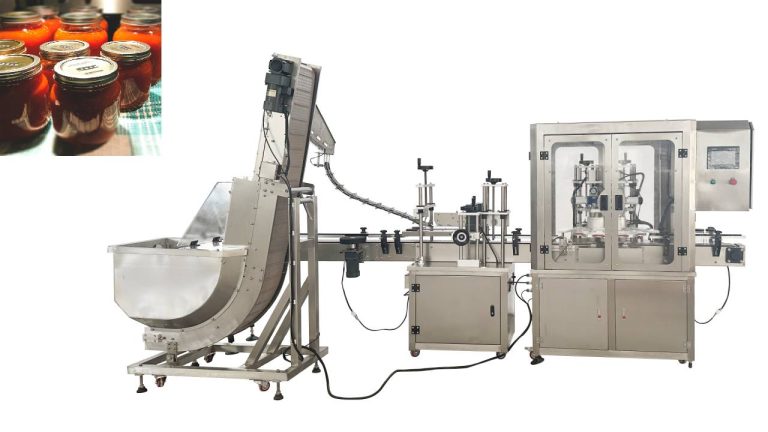 Vacuum Capping Machine For Canned Chili Sauce