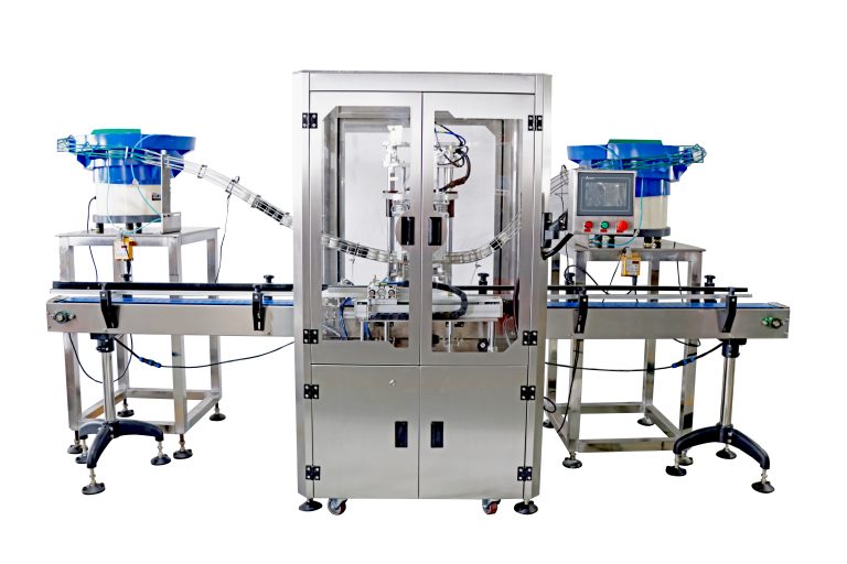 Double Head Glass Bottle Screw Capping Machine for Seasoning Bottle